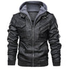 Brand Oblique Zipper Motorcycle Leather Jacket Men 2019 Autumn Winter Streetwear Pu Leather Coat Eu size S-XXXL Jaqueta Couro